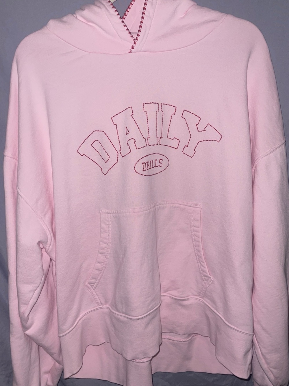 Daily Drills Oversized Cupid Hoodie